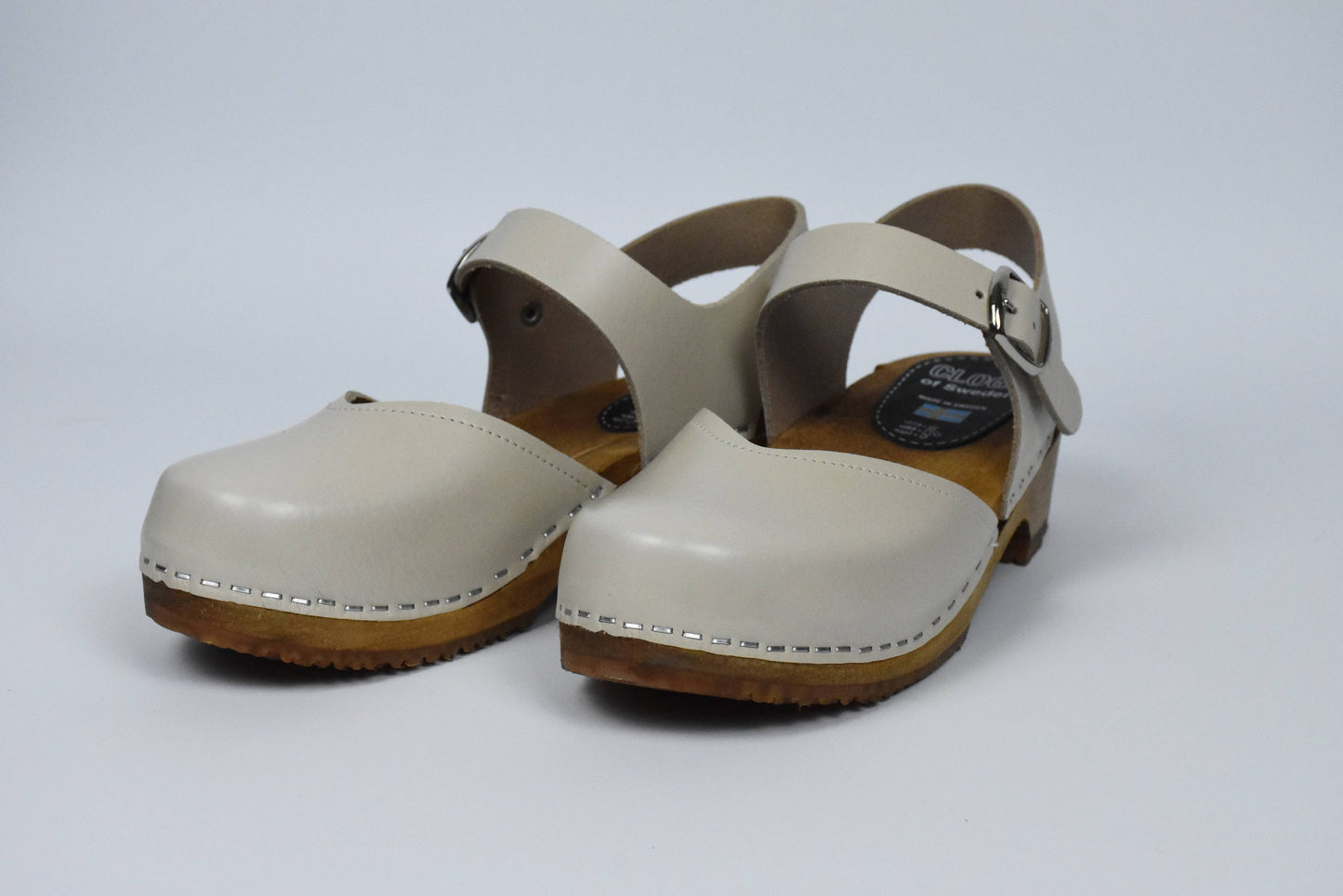 Beiger Elsa Clog (Beige) - Vorderansicht