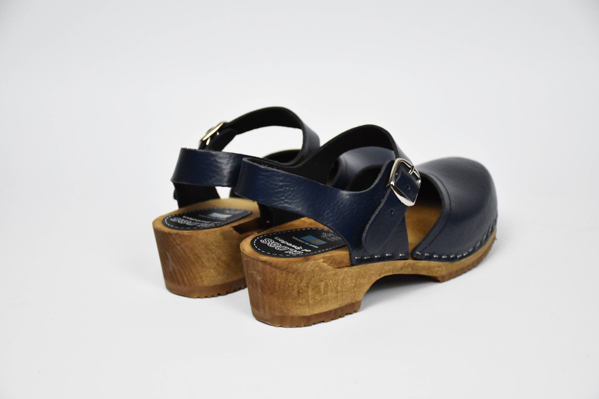 Blauer Elsa Clog (Blue) - Rückansicht