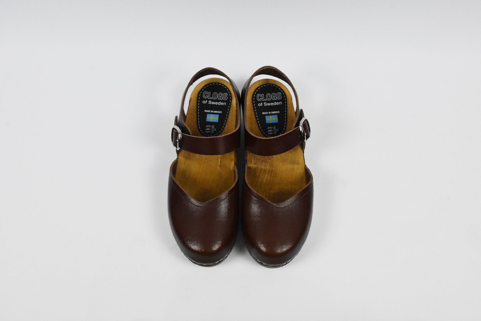 Brauner Elsa Clog (Brown) - Draufsicht