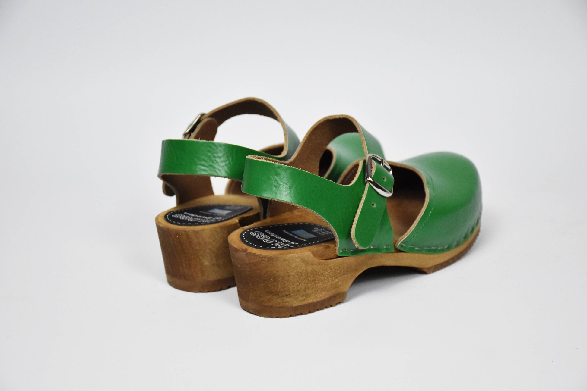 Grüner Elsa Clog (Green) - Rückansicht