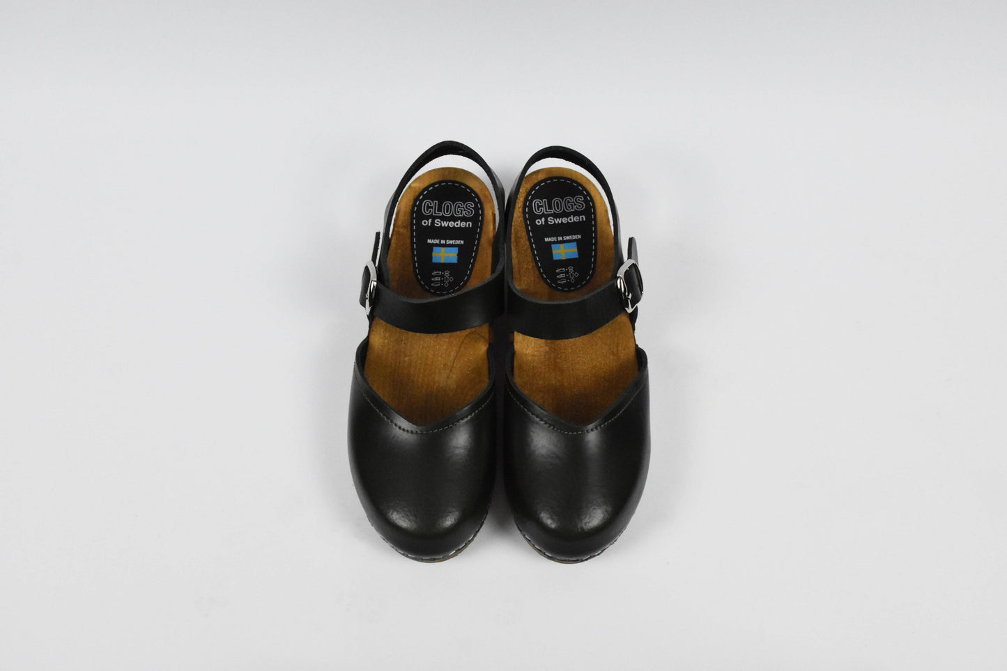 Olivgruener Elsa Clog (Olive) - Draufsicht