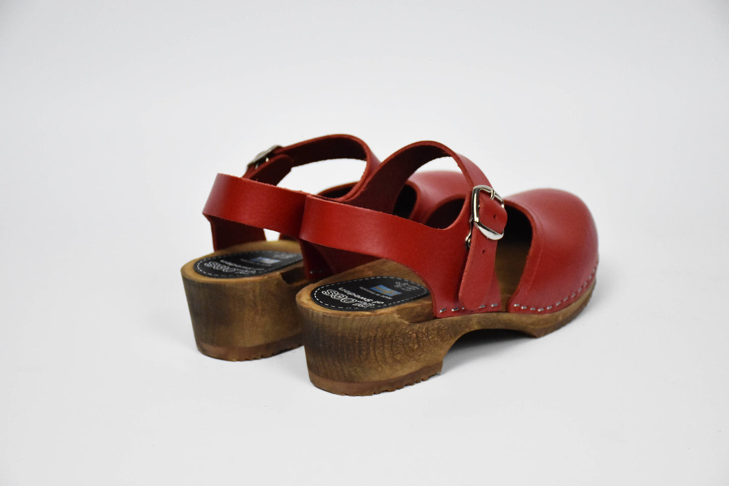 Roter Elsa Clog (Red) - Rückansicht