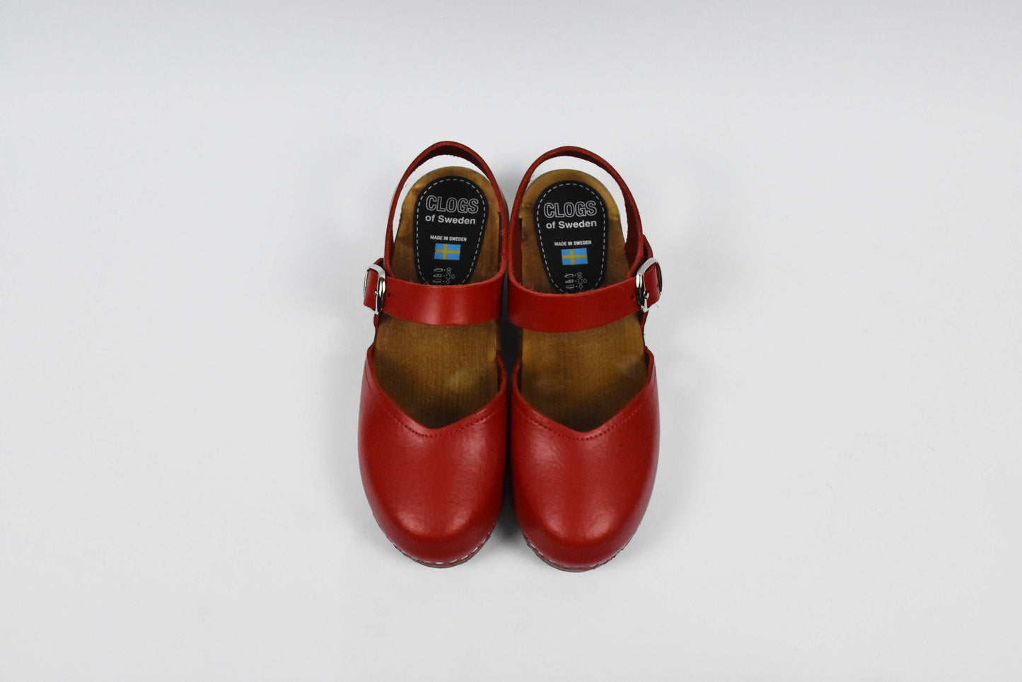 Roter Elsa Clog (Red) - Draufsicht